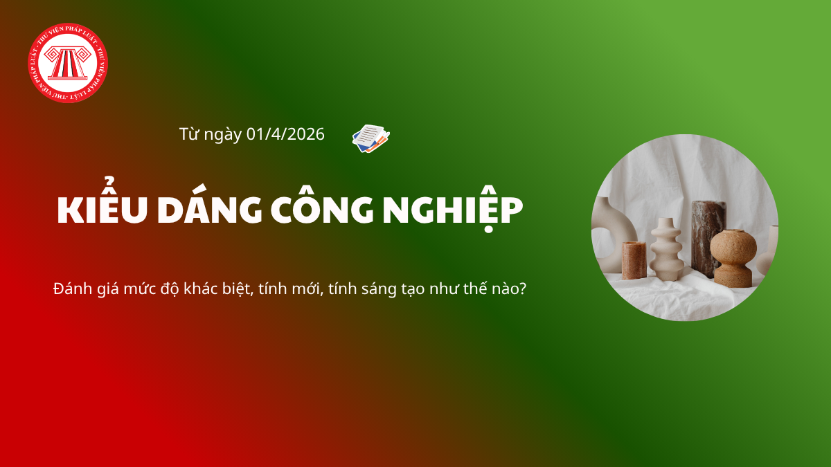 Đánh giá mức độ khác biệt của kiểu dáng công nghiệp
