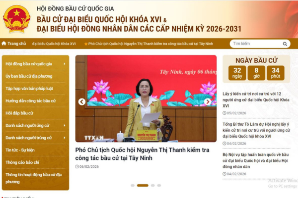 Cách coi danh sách ứng cử đại biểu Quốc hội khóa 16 b1
