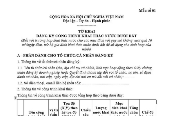 mẫu số 01