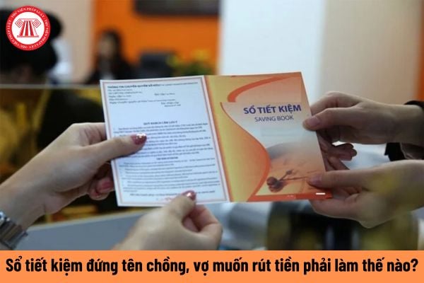 rút tiền sổ tiết kiệm