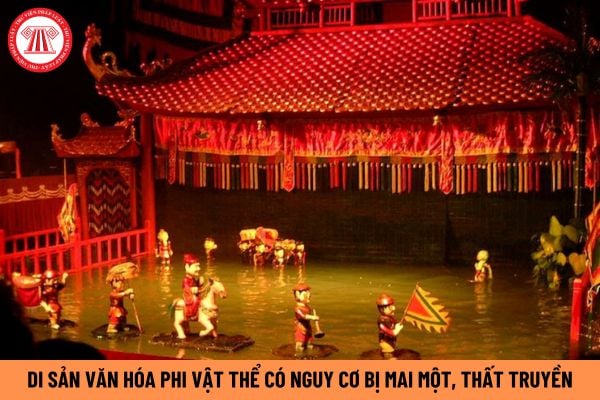 Di sản văn hóa phi vật thể có nguy cơ bị mai một