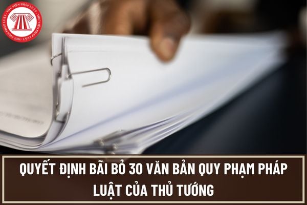 Những văn bản quy phạm pháp luật nào vừa được Thủ tướng Chính phủ quyết định bãi bỏ theo Quyết định 25/2022/QĐ-TTg?