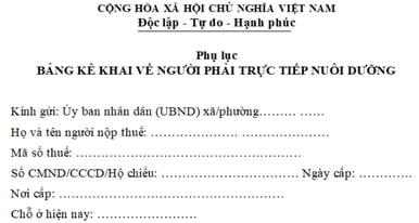 Mẫu 07/XN-NPT-TNCN ban hành theo Thông tư 80/2021/TT-BTC 