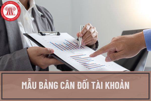 Mẫu bảng cân đối tài khoản dành cho doanh nghiệp siêu nhỏ nộp thuế TNDN theo phương pháp tính theo thu nhập mới nhất?