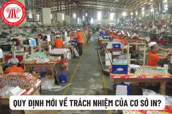 Có được đặt in bao bì, nhãn dán chưa có giấy chứng nhận không? Quy định mới về trách nhiệm của cơ sở in?