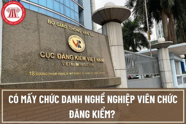 Có mấy chức danh nghề nghiệp viên chức đăng kiểm? Tiêu chuẩn, điều kiện đăng ký dự thi, xét thăng hạng lên chức danh nghề nghiệp viên chức đăng kiểm là gì?