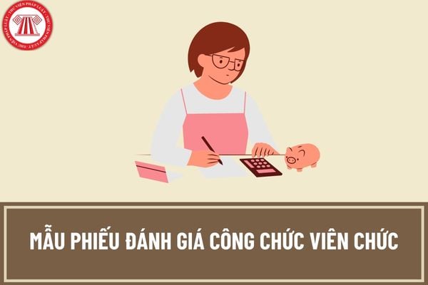 Mẫu phiếu đánh giá công chức, viên chức năm 2023? Đánh giá công chức, viên chức vào thời điểm nào trong năm?