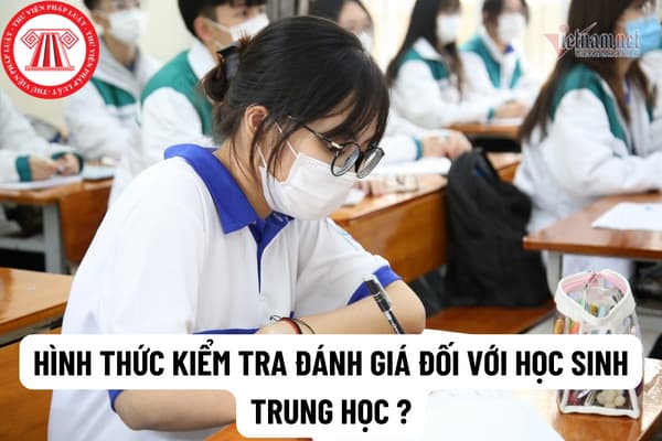 Hình thức kiểm tra đánh giá đối với học sinh trung học trên địa bàn Thành phố Hồ Chí Minh được hướng dẫn thực hiện như thế nào? 