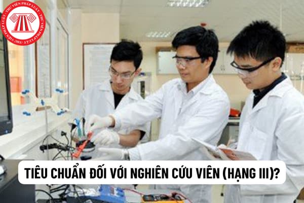 Quy định mới sửa đổi tiêu chuẩn về trình độ đào tạo, bồi dưỡng và năng lực chuyên môn, nghiệp vụ đối với Nghiên cứu viên (hạng III) như thế nào?