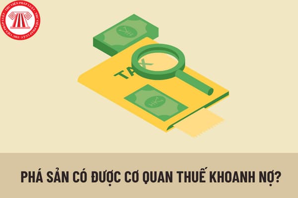 Người nộp thuế phá sản có có được cơ quan thuế khoanh tiền thuế nợ hay không? Hồ sơ khoanh nợ đối với người nộp thuế phá sản được quy định như thế nào?