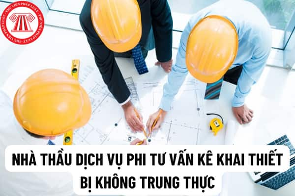 Nhà thầu dịch vụ phi tư vấn đối với gói thầu thuộc phạm vi điều chỉnh của Hiệp định CPTPP kê khai thiết bị không trung thực thì nhà thầu có được thay thế mới không?