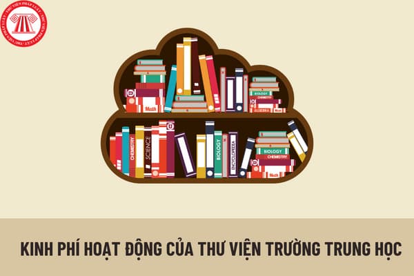 Kinh phí hoạt động của thư viện trường trung học phải tối thiểu 3% tổng chi thường xuyên hàng năm của trường?