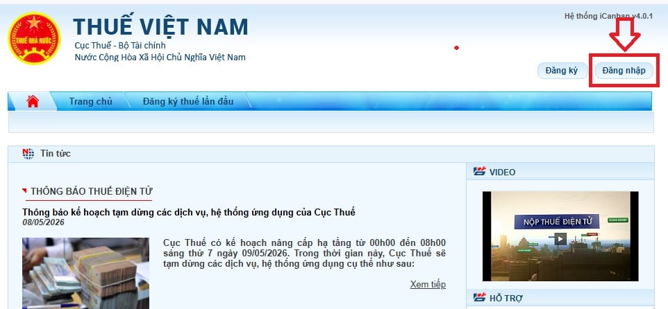 đăng nhập