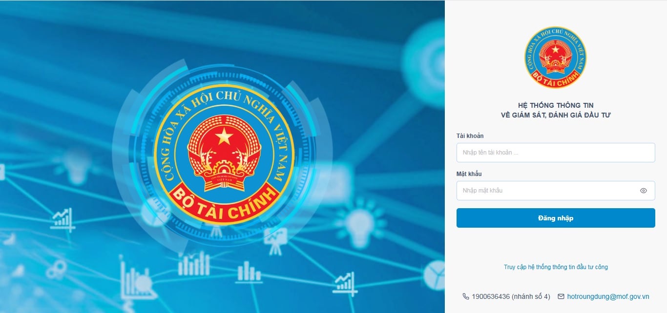 Hệ thống thông tin về giám sát, đánh giá đầu tư