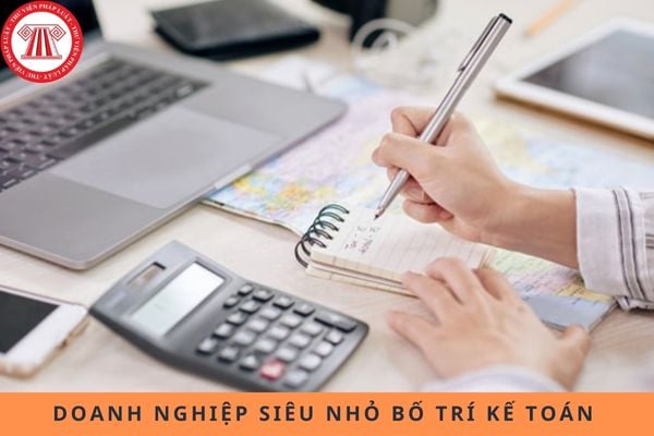 Doanh nghiệp siêu nhỏ không cần bố trí người phụ trách kế toán được không?