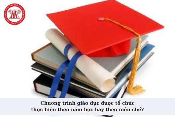 Chương trình giáo dục được tổ chức thực hiện theo năm học hay theo niên chế? Quyền và nghĩa vụ học tập của công dân?