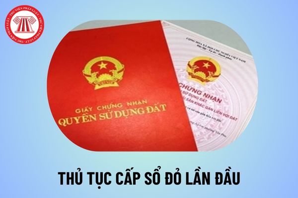 Thủ tục cấp sổ đỏ lần đầu từ 1 8 2024 theo Nghị định 101? Thời gian cấp sổ đỏ lần đầu mấy ngày? Thẩm quyền cấp sổ đỏ thế nào?