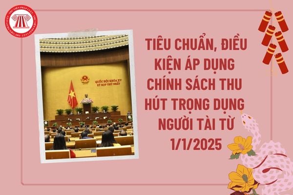 Điều kiện áp dụng chính sách thu hút trọng dụng người tài từ 1 1 2025? Nghị định 179 2024 áp dụng với ai? 