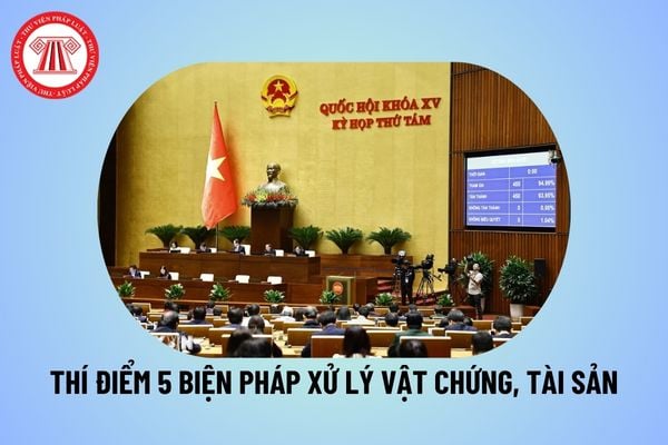 Thí điểm 5 biện pháp xử lý vật chứng, tài sản trong quá trình điều tra, truy tố, xét xử một số vụ việc, vụ án hình sự thế nào?