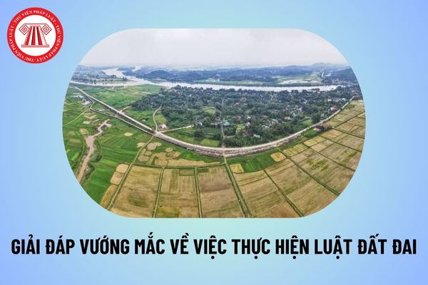 Giải đáp vướng mắc về thực hiện Luật Đất đai của Viện kiểm sát nhân dân tối cao theo Công văn 3854?