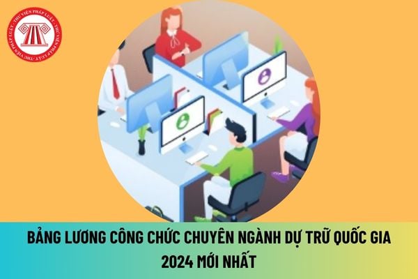 Bảng lương công chức chuyên ngành dự trữ quốc gia 2024 là bao nhiêu sau khi tăng lương cơ sở? Cách xếp lương công chức chuyên ngành dự trữ quốc gia?