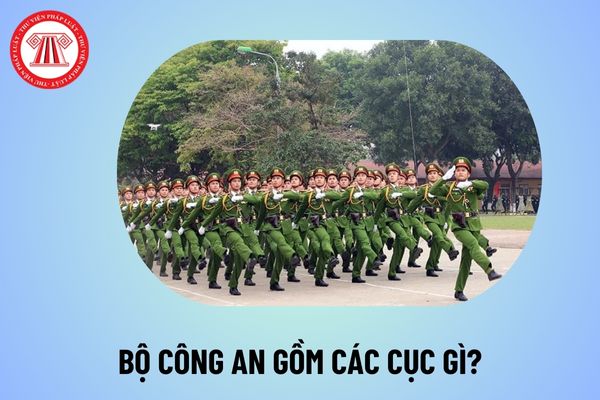 Bộ Công an gồm các cục gì? Các cục Bộ Công an thế nào? Tiêu chuẩn tuyển chọn tham gia Công an nhân dân là gì?