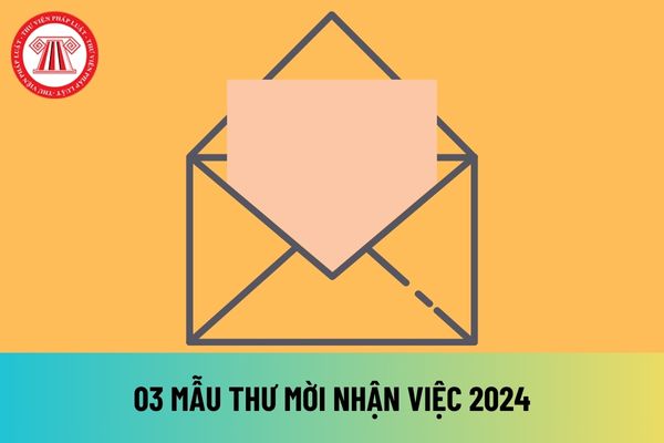 03 mẫu thư mời nhận việc 2024 file word mới nhất như thế nào? Tải mẫu thư mời nhận việc 2024 ở đâu?