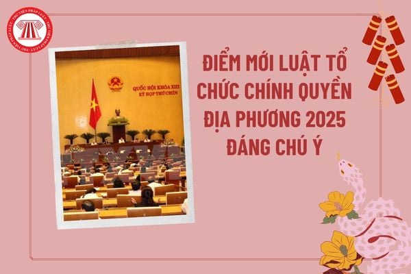 Điểm mới Luật Tổ chức chính quyền địa phương 2025 đáng chú ý? Luật Tổ chức chính quyền địa phương 2025 pdf? 