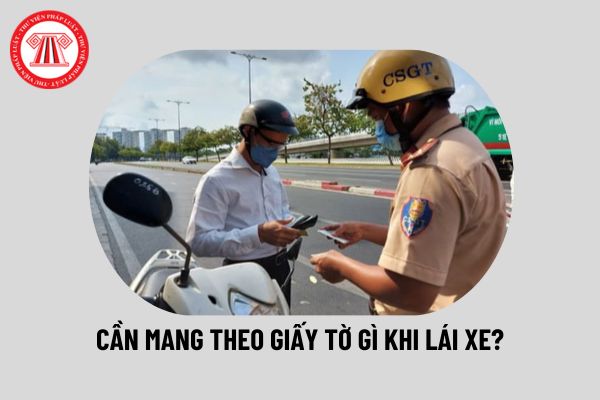 Năm 2024: Cần mang theo giấy tờ gì trong người khi lái xe? Quyền hạn của Cảnh sát giao thông trong tuần tra kiểm soát?