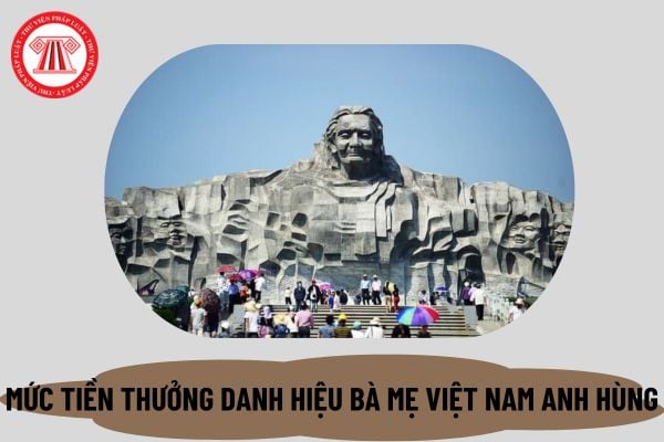 Danh hiệu Bà mẹ Việt Nam anh hùng được nhận mức tiền thưởng và trợ cấp năm 2024 là bao nhiêu theo quy định?