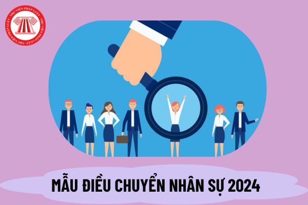 Mẫu quyết định điều chuyển nhân sự 2024 mới nhất? Tải mẫu quyết định điều chuyển nhân sự 2024 ở đâu? 