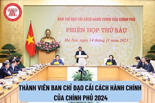 Ban chỉ đạo cải cách Hành chính của Chính phủ gồm những ai? Vị trí, chức năng, nhiệm vụ, quyền hạn của Ban chỉ đạo này?