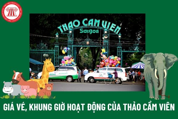 Giá vé, khung giờ hoạt động của Thảo Cầm Viên năm 2024 như thế nào? Những trường hợp nào được miễn, giảm giá vé khi vào Thảo Cầm Viên?