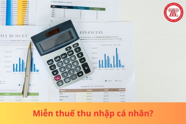 Thuế TNCN có được miễn cho các khoản thu nhập từ bảo hiểm không? 