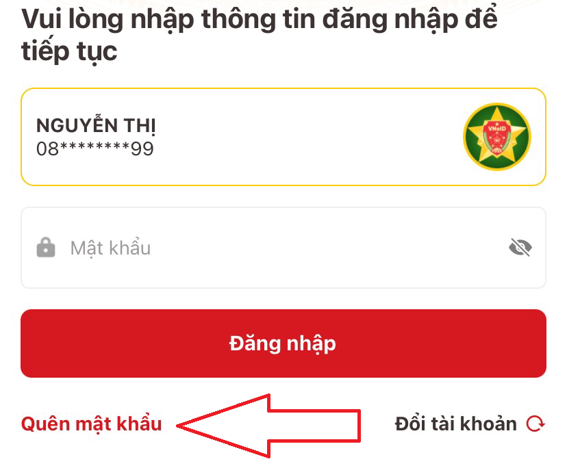 Cách đăng nhập tài khoản VNeID trên điện thoại đơn giản?