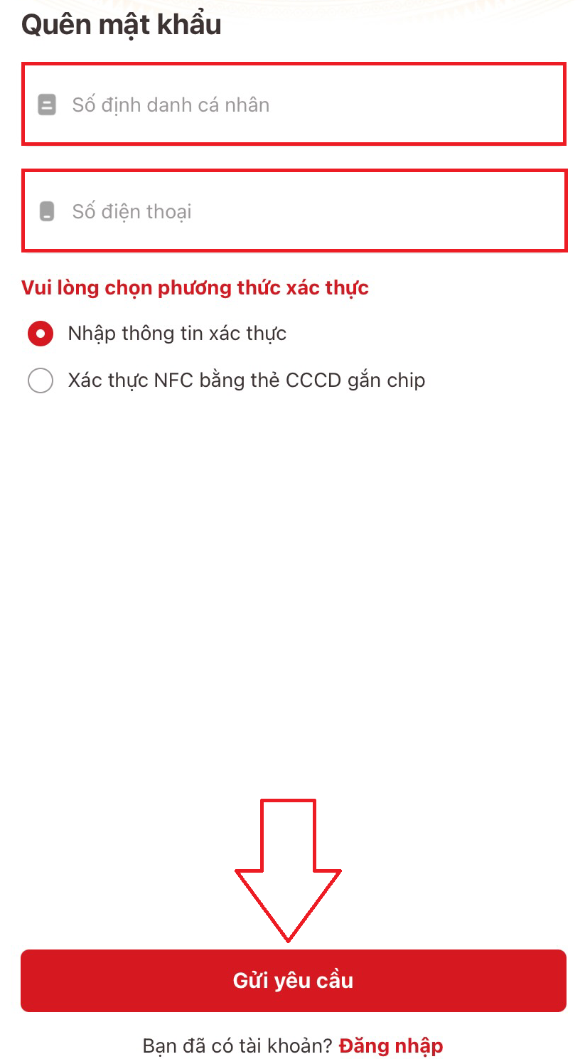 Cách đăng nhập tài khoản VNeID trên điện thoại đơn giản?