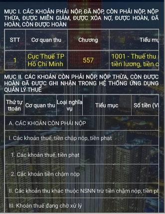 Cách tra cứu nợ thuế thu nhập cá nhân trên e Tax nhanh chóng? Hướng dẫn tra cứu nợ thuế thu nhập cá nhân trên eTax Mobile?