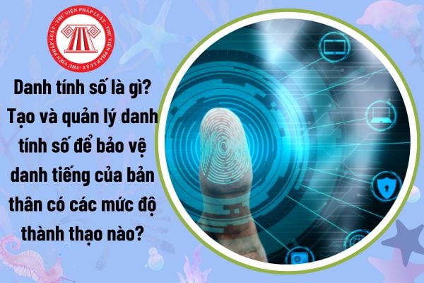 Danh tính số là gì? Tạo và quản lý danh tính số để bảo vệ danh tiếng của bản thân có các mức độ thành thạo nào?