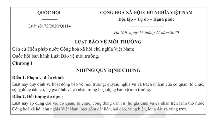 Giáo dục Kinh tế và Pháp luật 10 KNTT Bài 12: Hệ thống pháp luật và văn bản pháp luật Việt Nam gồm nội dung gì?