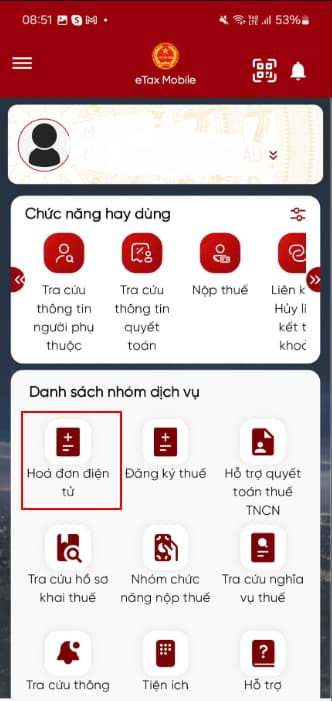 Hướng dẫn 10 bước xác thực sinh trắc học sử dụng hóa đơn điện tử online năm 2026? Cách xác thực sinh trắc học trên eTax Mobile?
