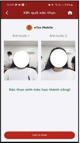 Hướng dẫn 10 bước xác thực sinh trắc học sử dụng hóa đơn điện tử online năm 2026? Cách xác thực sinh trắc học trên eTax Mobile?
