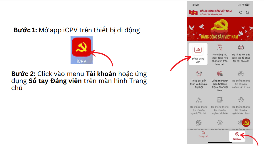 2 Cách đăng nhập Sổ tay Đảng viên điện tử trên điện thoại và máy tính đơn giản? Tổng hợp 2 cách đăng nhập STĐVĐT?