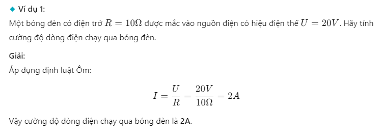 Công thức định luật Ôm? Ký hiệu định luật Ôm? Định luật Ôm là gì?