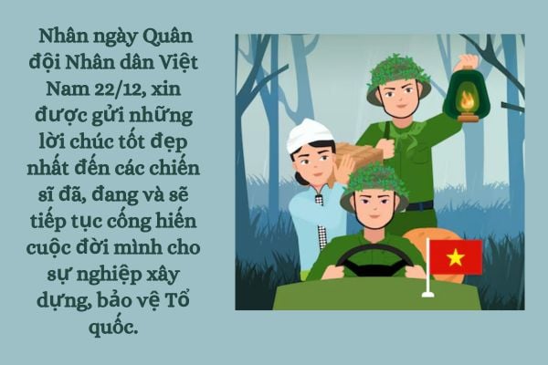 Thiệp chúc các chú bộ đội 22 12