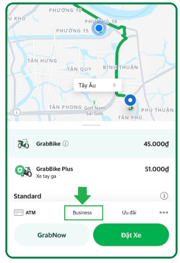 Xuất hóa đơn grab