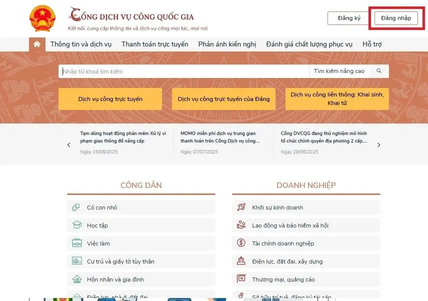Hướng dẫn thực hiện thủ tục thu, nộp đảng phí trực tuyến