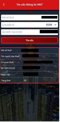 Hướng dẫn kiểm tra thông tin đăng ký thuế đã khớp với Cơ sở dữ liệu quốc gia về dân cư hay chưa, nhanh chóng?