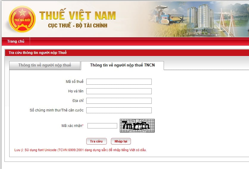 Hướng dẫn kiểm tra thông tin đăng ký thuế đã khớp với Cơ sở dữ liệu quốc gia về dân cư hay chưa, nhanh chóng?