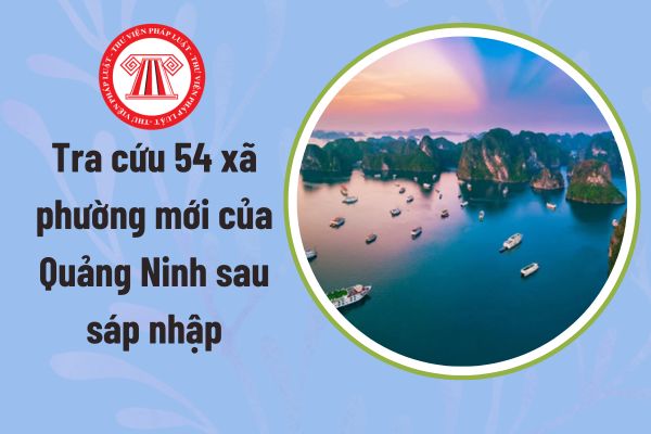 Tra cứu 54 xã phường mới của Quảng Ninh sau sáp nhập chi tiết, đầy đủ? Tên gọi mới của xã phường Quảng Ninh thế nào?