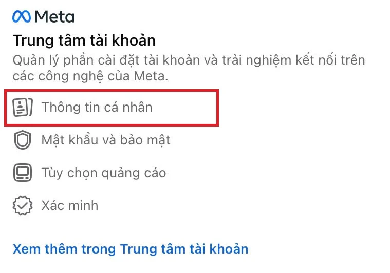 Hướng dẫn kiểm tra tài khoản facebook đã xác thực số điện thoại